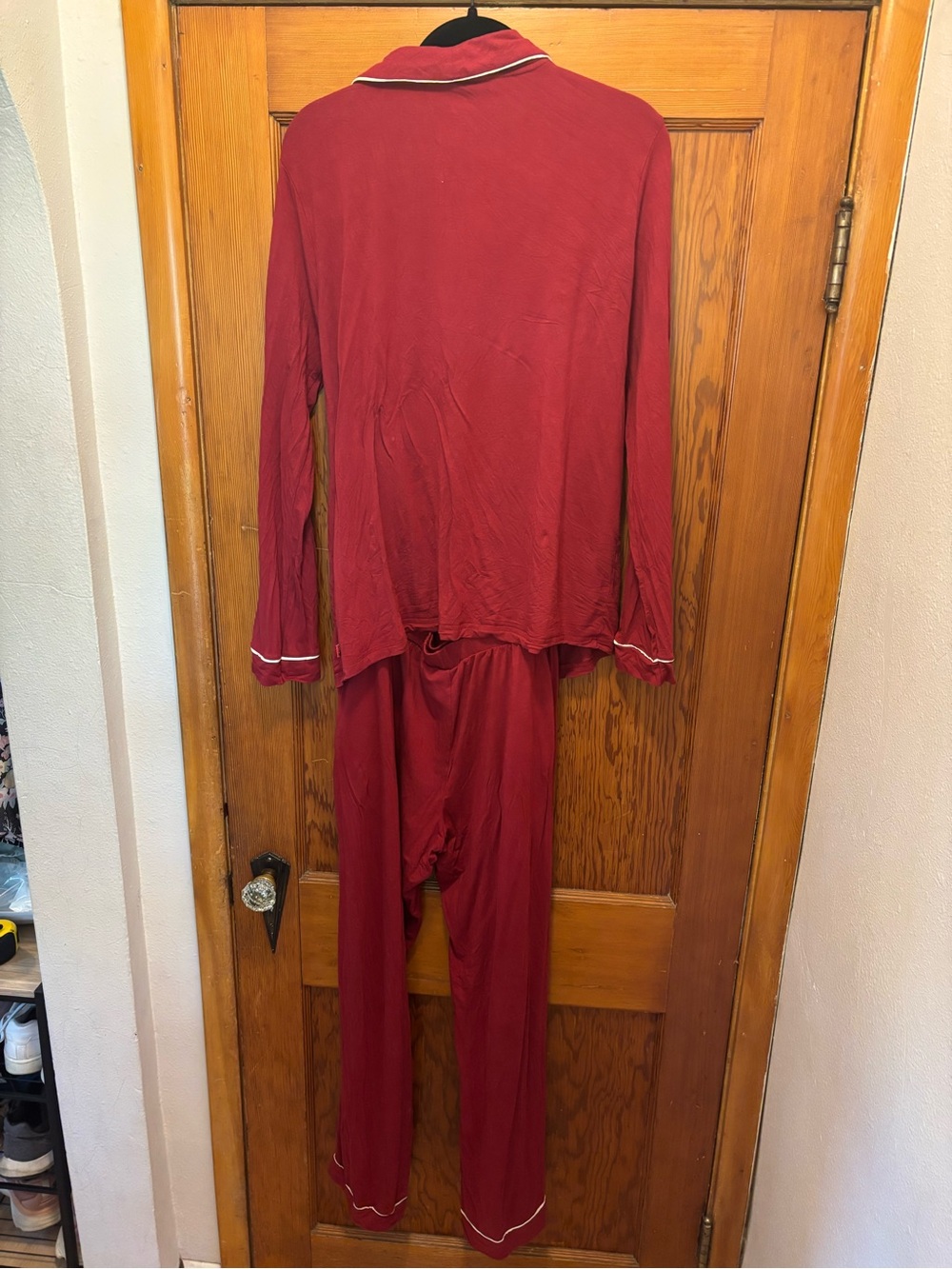 Red Magnetic Me Women’s Pajama Set - Picture 4 of 4